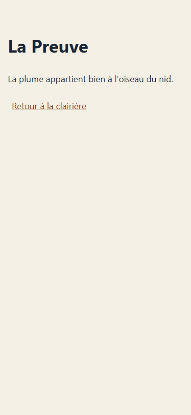 Rendu mobile de la page de preuve produite par gemma4:12b, notée 20 sur 20.